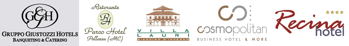Loghi strutture Gruppo Giustozzi Hotels
